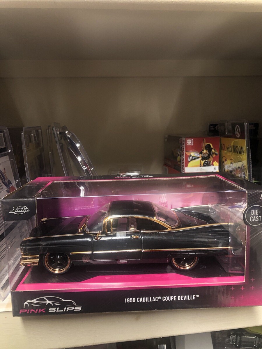 jada 1/24 pink slips chase 1959 Cadillac Coupe Deville Black | eBay