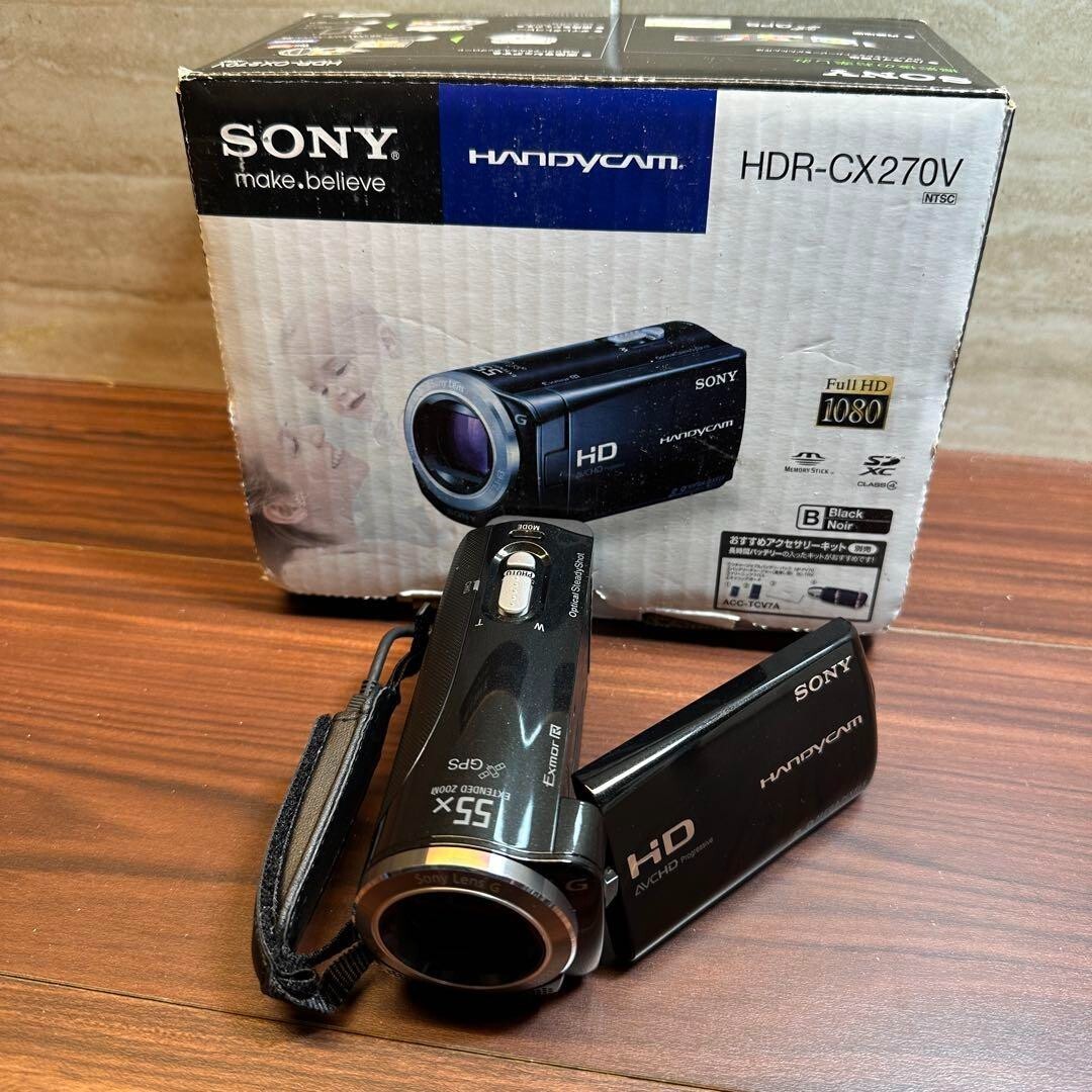 SONY HDR-CX270V(W) Video Camera 2778 From Japan | eBay