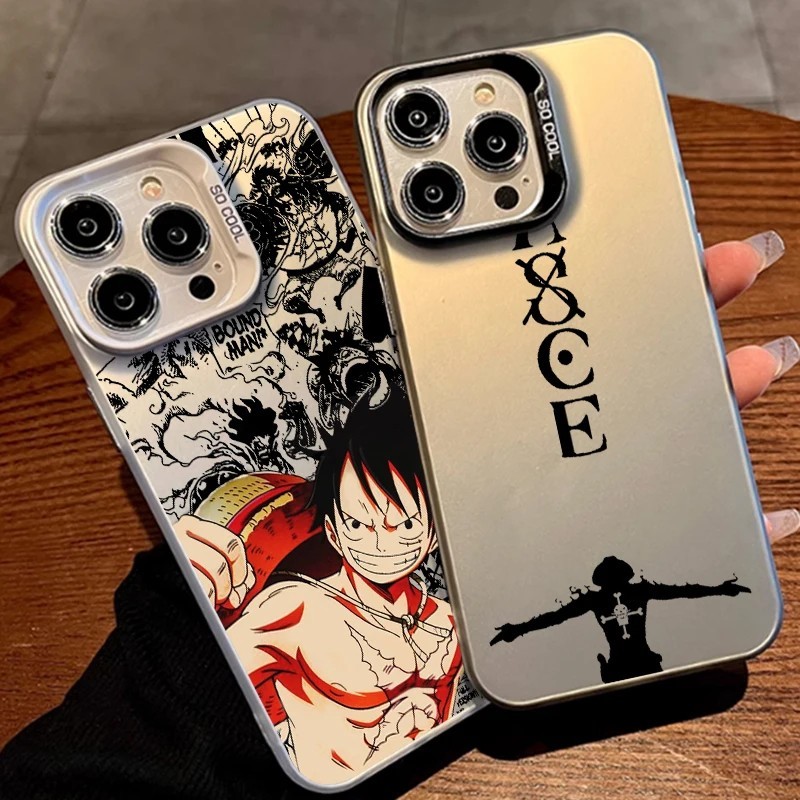 Japanese One Piece Luffy Pattern Phone Case Apple iPhone 15 14 13