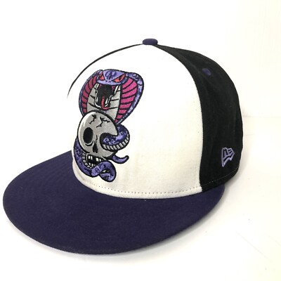 Vintage Tokidoki Hat Snap Back Cobra Snake Skull 9Fifty New Era