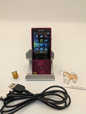 Sony NW-A16 Walkman 32GB Hi-Res Portable Audio Player Pink English