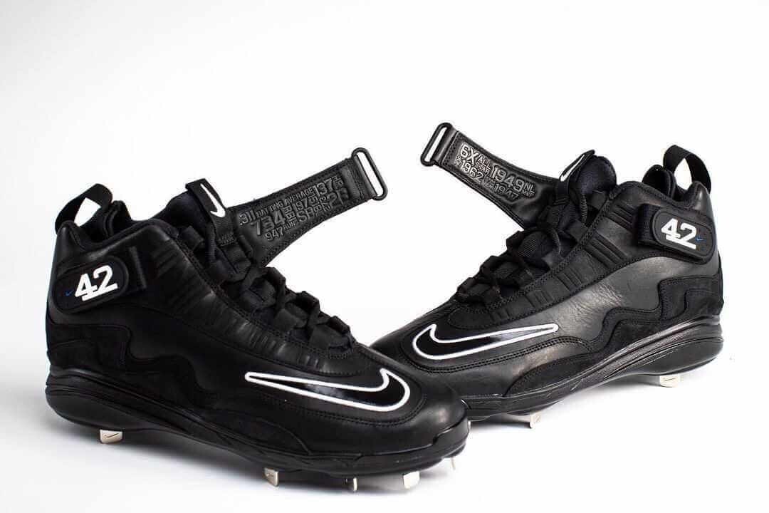 Nike Air Max Griffey 1 42 Cleat Jackie Robinson Day Baseball