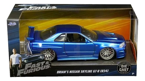 Greenlight 1/43 Fast & Furious Brian's 1999 Nissan Skyline GT-R