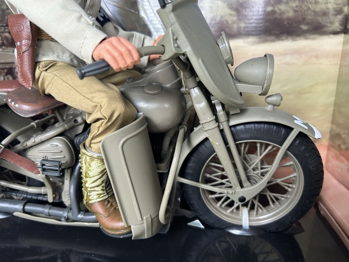 G.I. JOE U.S. Army Motor MP No. 2 HARLEY DAVIDSON Motor Cycle 12