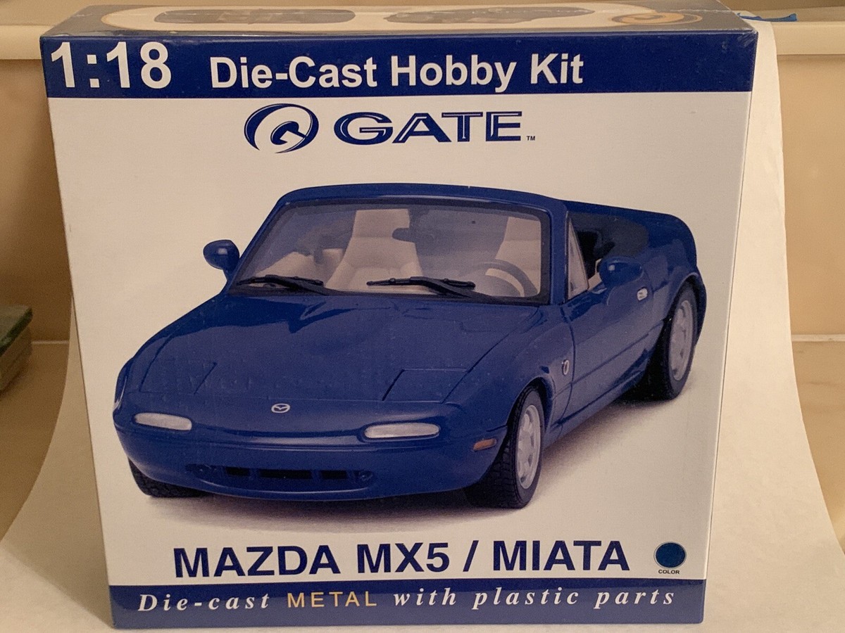 希少】GATE MAZDA MX-5 1/18 マリナーブルー Gate 1:18 Mazda MX-5