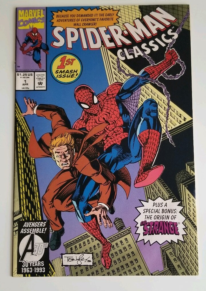 Spider-Man Classics #1 (Apr 1993, Marvel) 1st Smash Issue | eBay