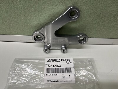 Kawasaki Left Foot Peg Step Mount Stay Ninja ZX6R ZX9R ZX-6R ZX-9R