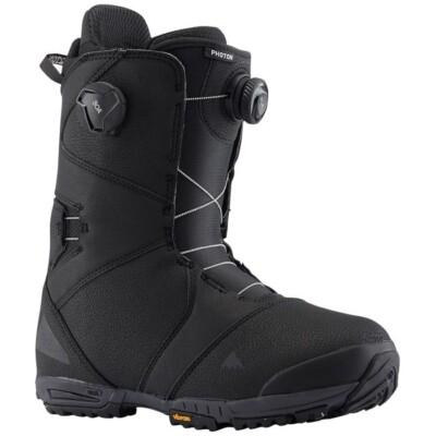 Burton Photon Wide Double Boa Boots | 14 | Full Black