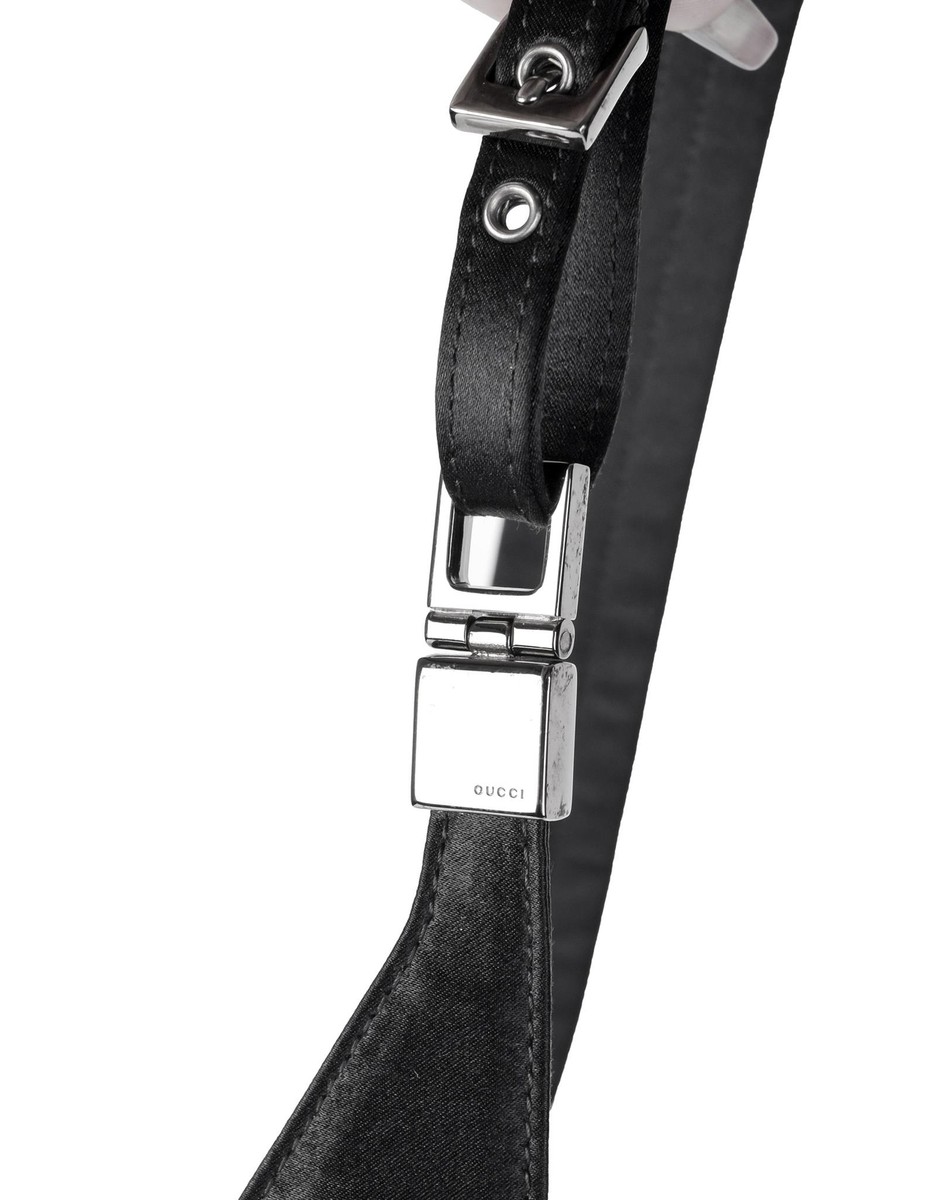 Gucci by Tom Ford Vintage Black Satin Mini Belt Bum Bag | eBay