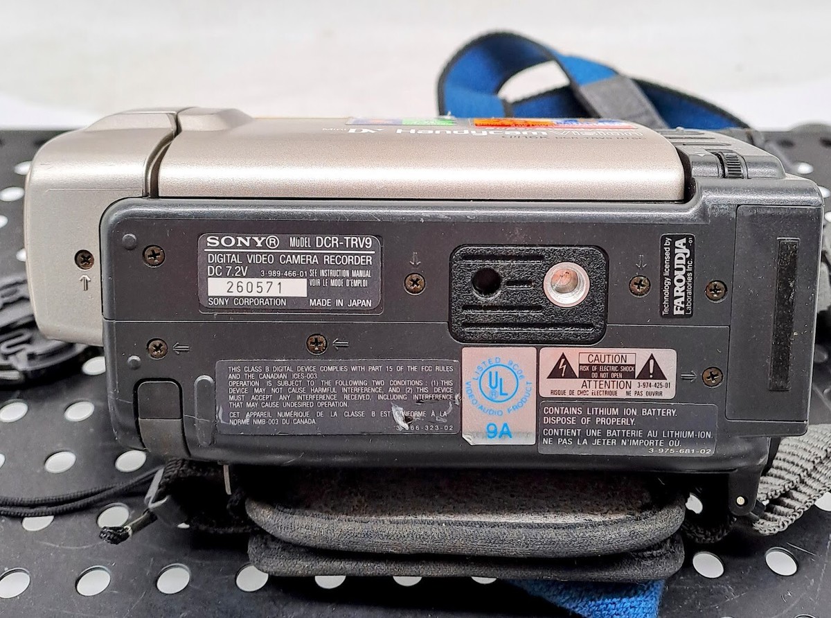 Sony DCR-TRV9 Mini DV Handycam Digital Camcorder - Japan /NO