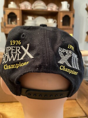 Vintage Pittsburgh Steelers Super Bowl Champions Annco Snapback