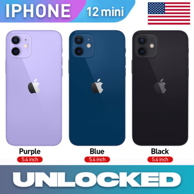 New Apple iPhone 12 Mini 64GB 128GB 256GB 5.4
