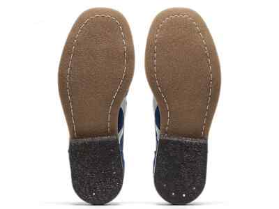 ASICS Weight Lifting Shoes Leather 1163A006 Blue White Japan oki③