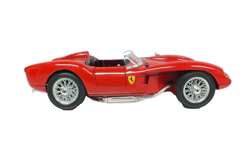 1995 FERRARI F50 OPEN TOP RED 1:18 by BURAGO 3352 MADE IN ITALY