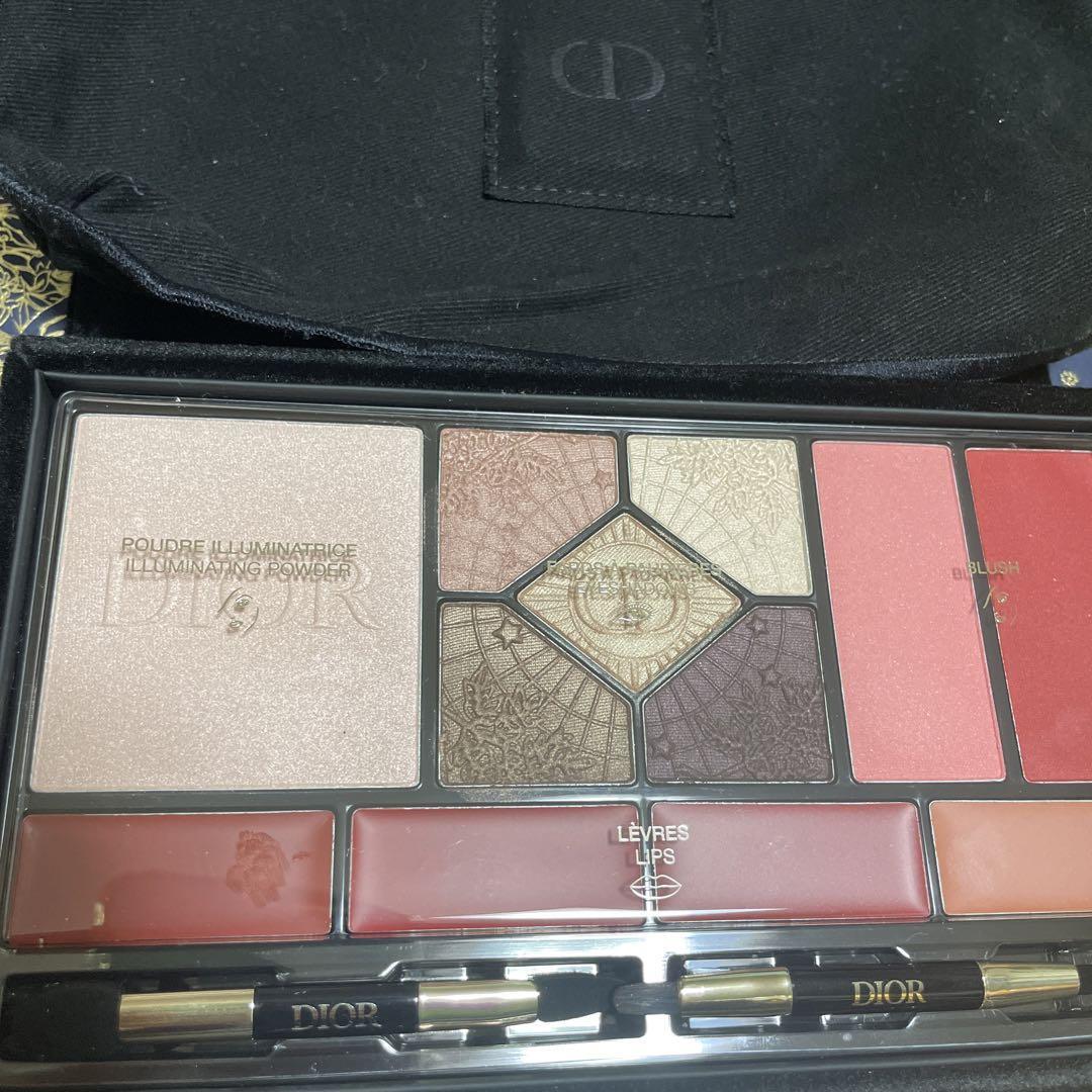 Christian Dior Christmas Coffret 2022 Palette Cosmetic Cheek Lip