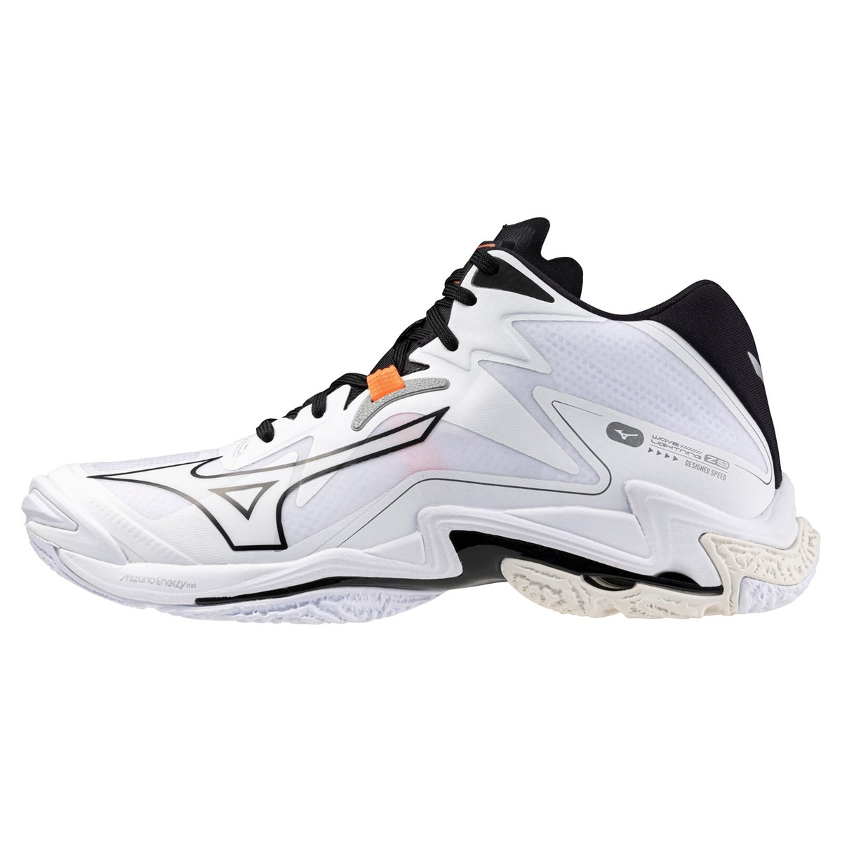 MIZUNO Wave Lightning Z8 MID V1GA2405 51 White Black Width 2E