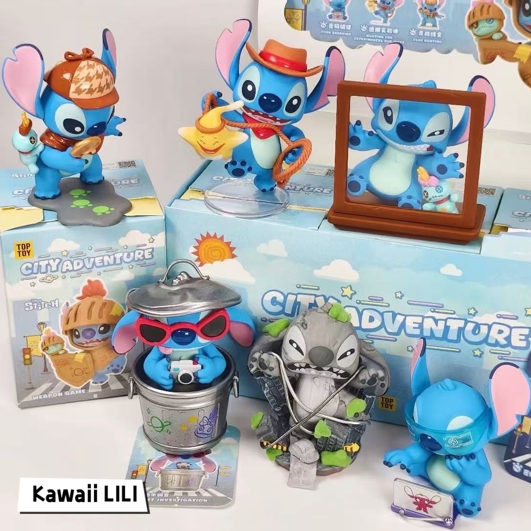 TOPTOY Disney Stitch City Adventure Series Confirmed Blind Box