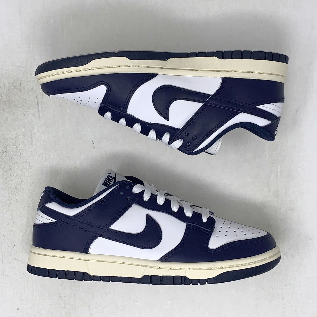 Nike Dunk Low Vintage Navy Sneaker, Size 7 BNIB DD1503-115 | eBay