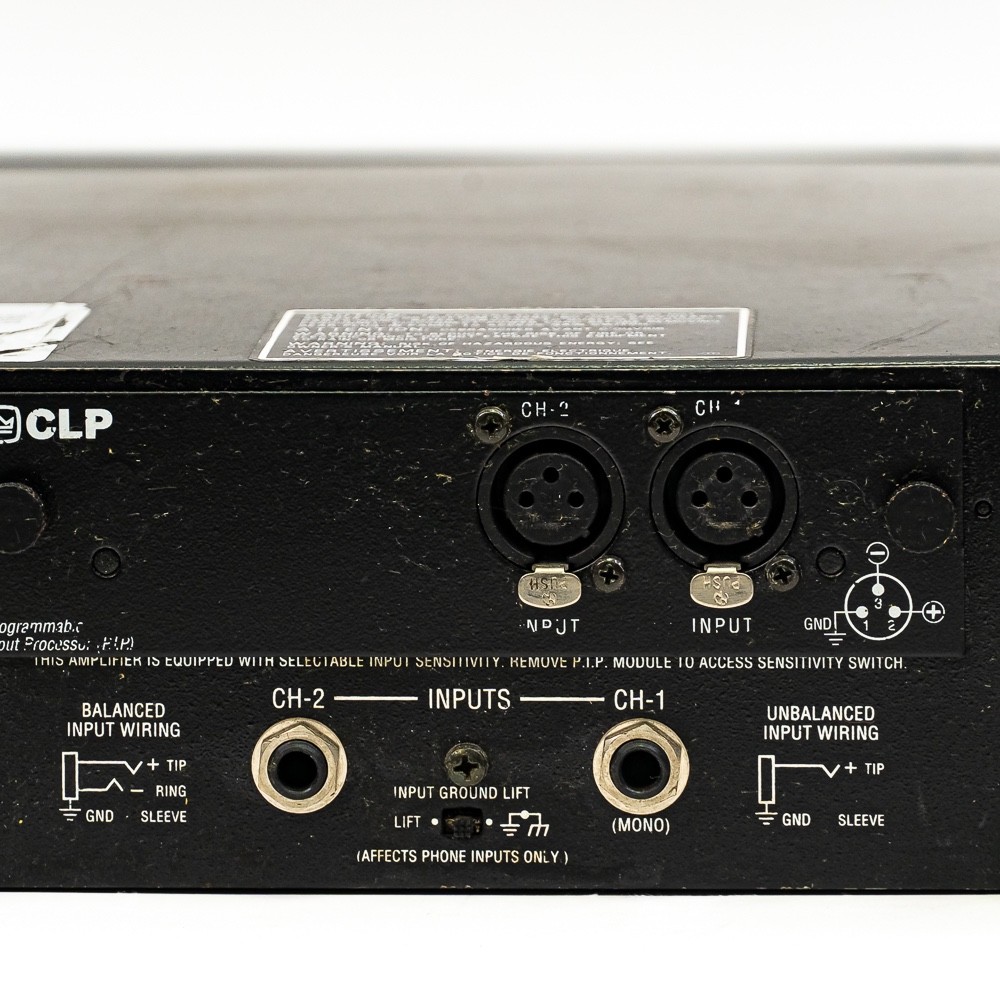 Crown Macro-Tech 2400 2-Channel Power Amplifier with FX P.I.P.