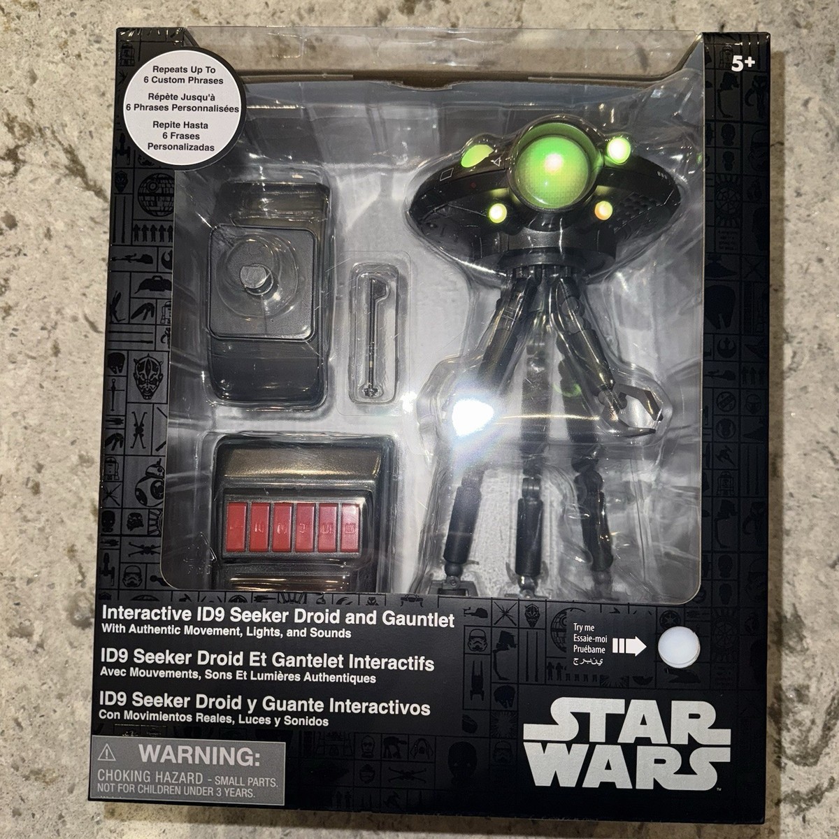 Disney Parks Star Wars ID9 Interactive Seeker Droid Gauntlet