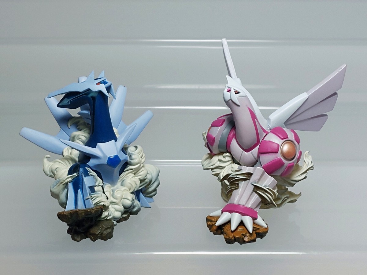 Dialga Palkia Pokemon Preorder Bonus Figure Kaiyodo Toy Japan Q02