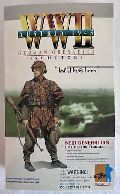 Dragon Action Figure WWII Austria 1945 Wilhelm German Grenadier