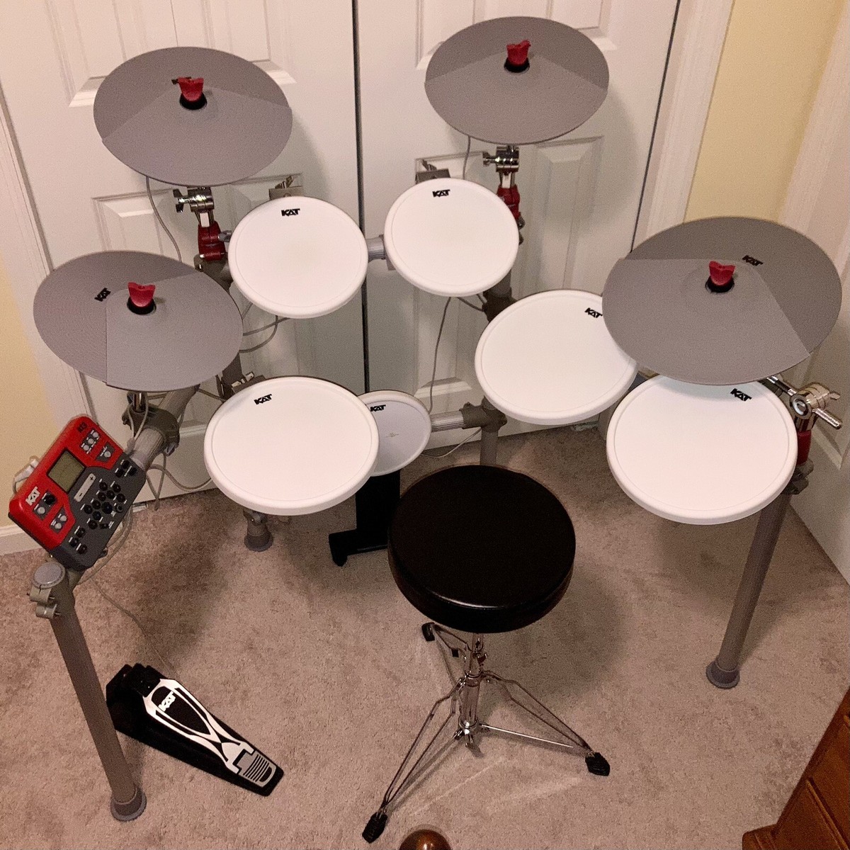 KAT Percussion KT-3 6-piece Electronic Drum Kit KT3 Drumset eKit
