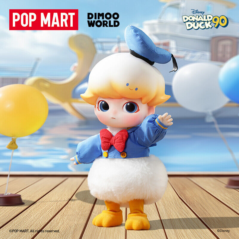 Authentic DIMOO Donald Duck 1/8 Mobile Doll Toy Gift Cute Doll