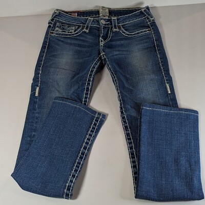 True Religion BILLY SUPER T with Iconic Super T Stich Jeans Size