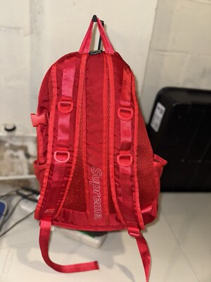 Supreme SS20 Backpack- Red | eBay