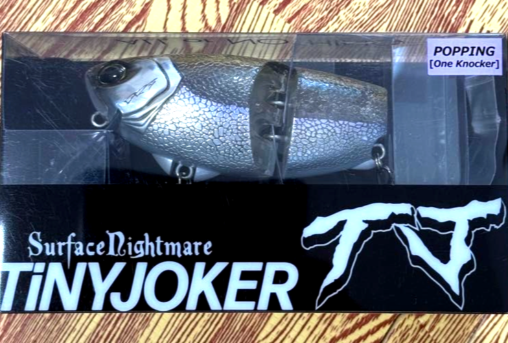 DRT Tiny Joker Popping Biwasagi Color One Knocker big bait bass