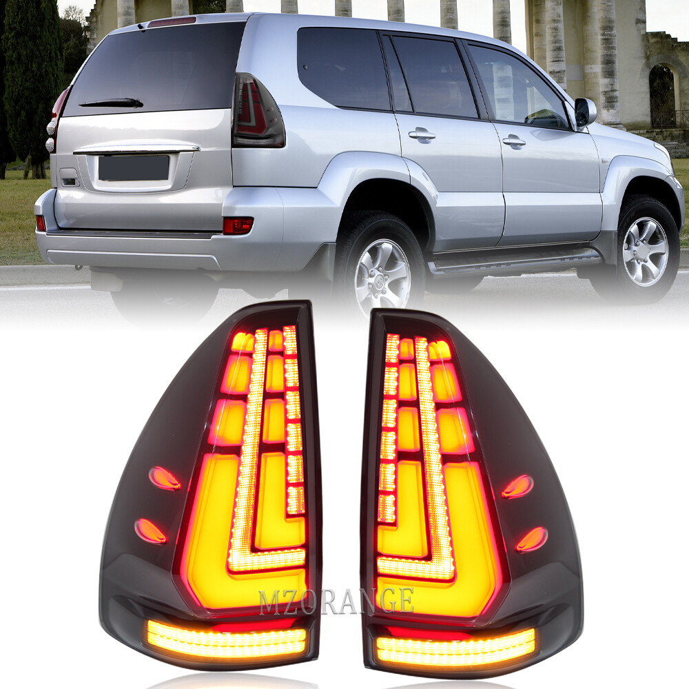 Pair LED Rear Tail Light Brake Lamp For Toyota Land Cruiser Prado