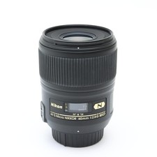 NIKON AF-S Micro NIKKOR 60 mm f/2.8G ED Lens - Black for sale