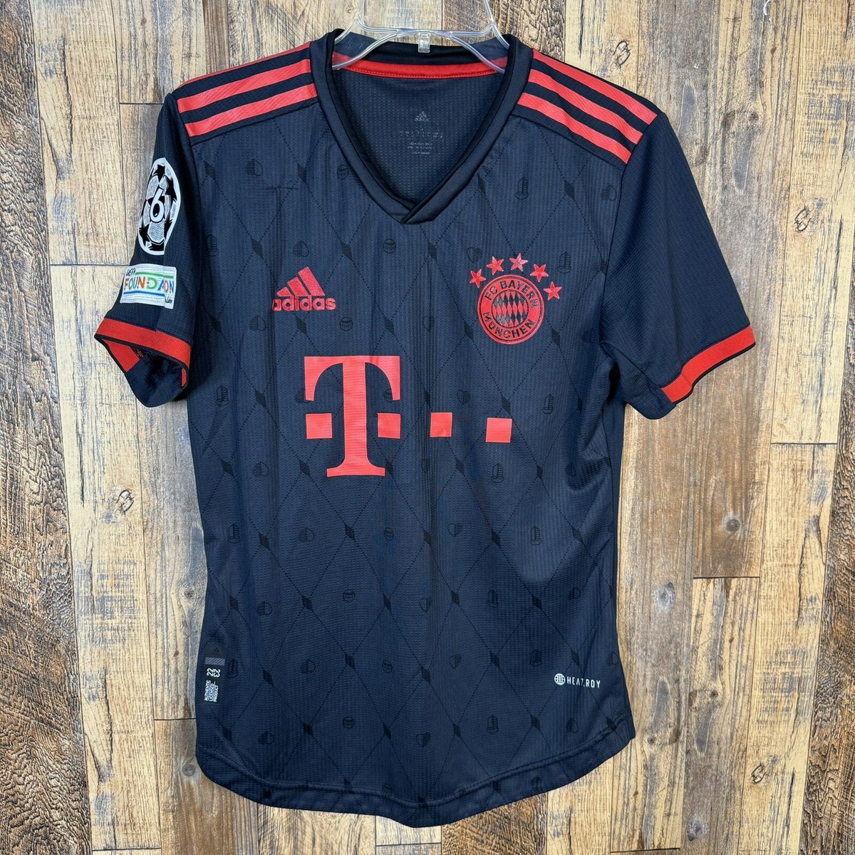 Bayern Munich 2022-23 Third Soccer Jersey Adidas HA8870 Men's Sz S