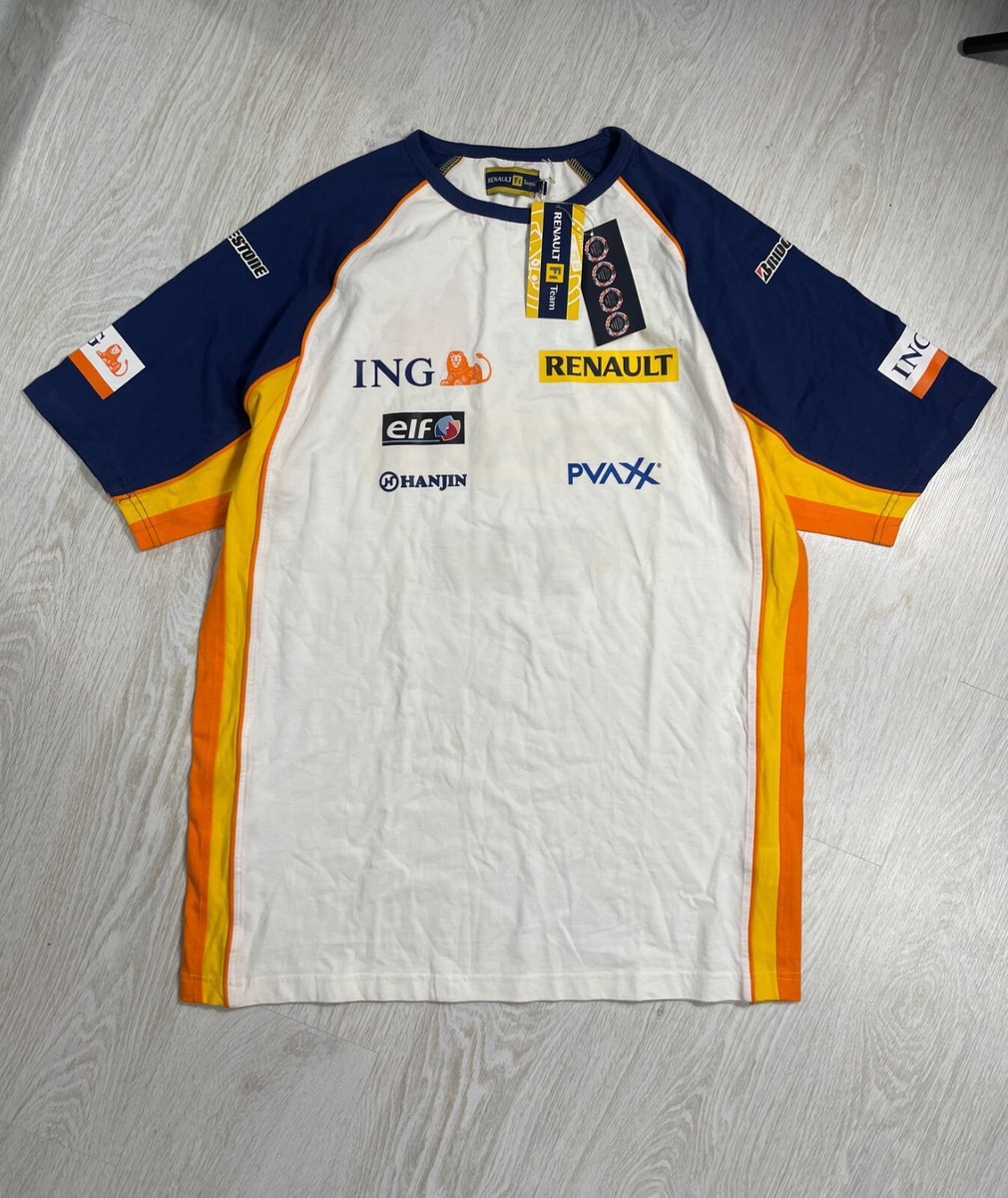 Renault F1 Formula Team Racing T Shirt Short Sleeve Size XXL NWT