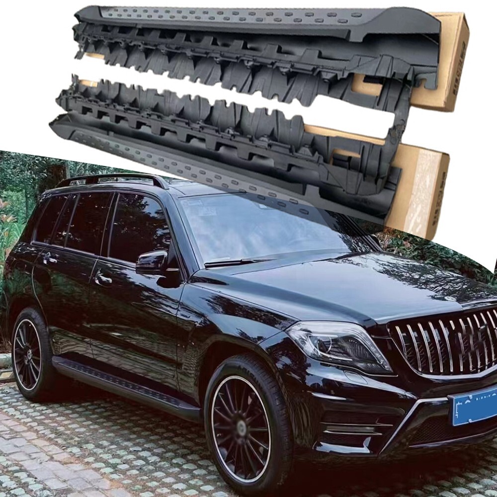 2PCS Side Steps Bars Running Boards Fits For Mercedes Benz GLK