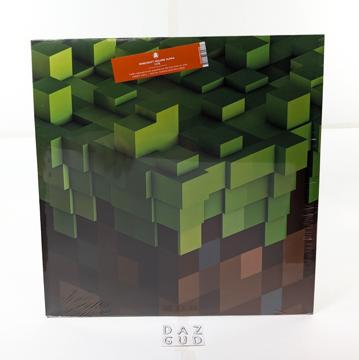 Minecraft - VOLUME ALPHA - C418 - TRANSPARENT GREEN VINYL - Vinyl