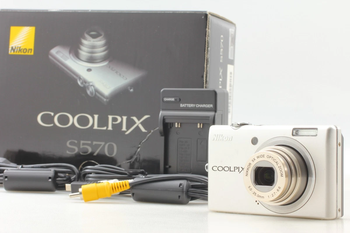 Nikon Coolpix S570 Digital Cameras for Sale | Shop New & Used