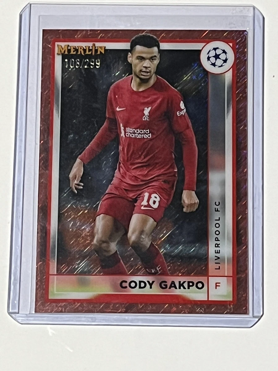 22-23 Topps Merlin CODY GAKPO 直筆サインカード 22-23 Topps Merlin