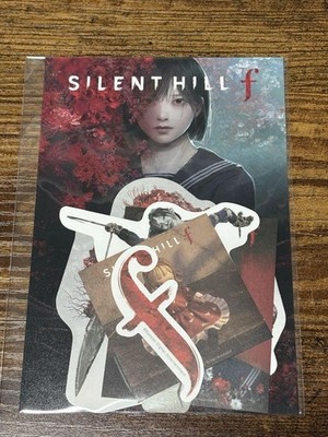 TGS 2025 Silent Hill f Promo Set Invitation Stickers Notebook