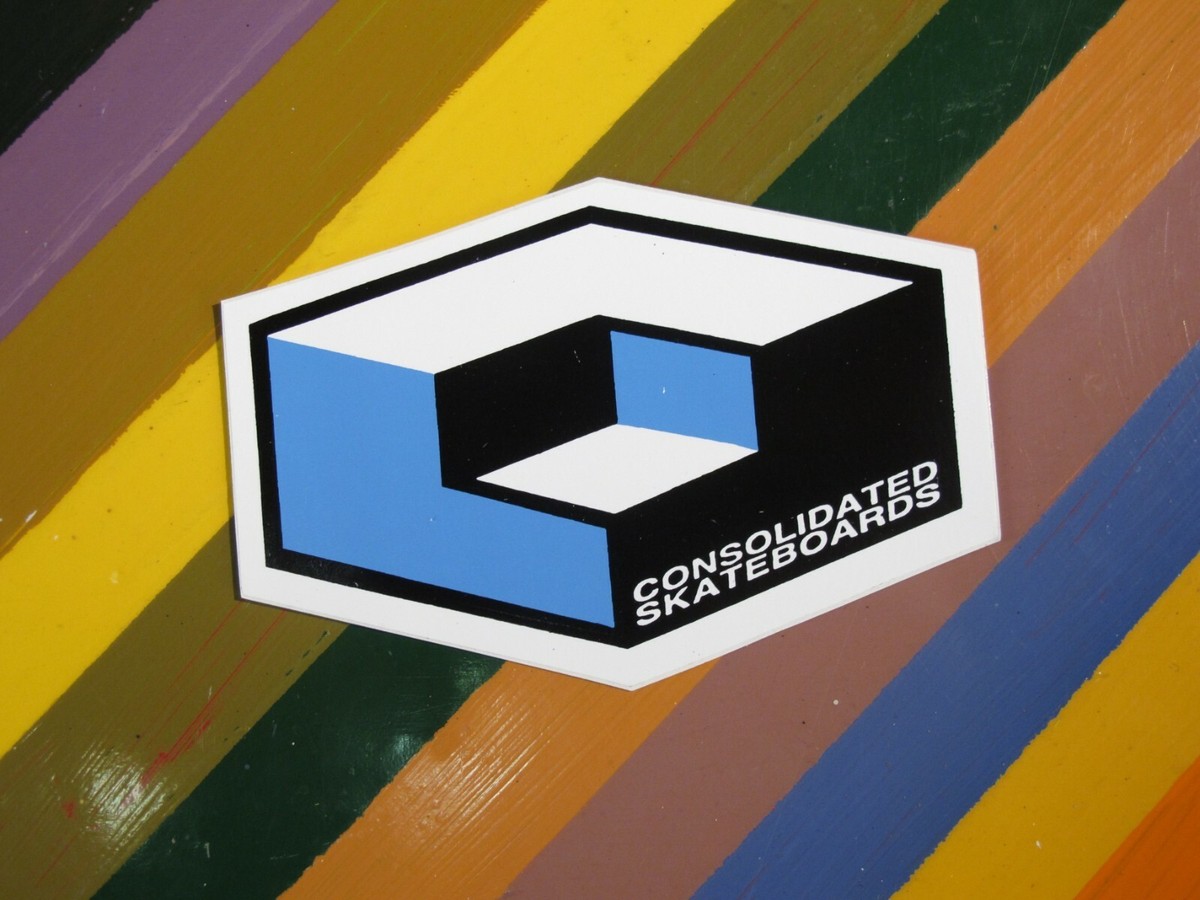 Consolidated Skateboards DVD ステッカー コンソリ 【公式通販】