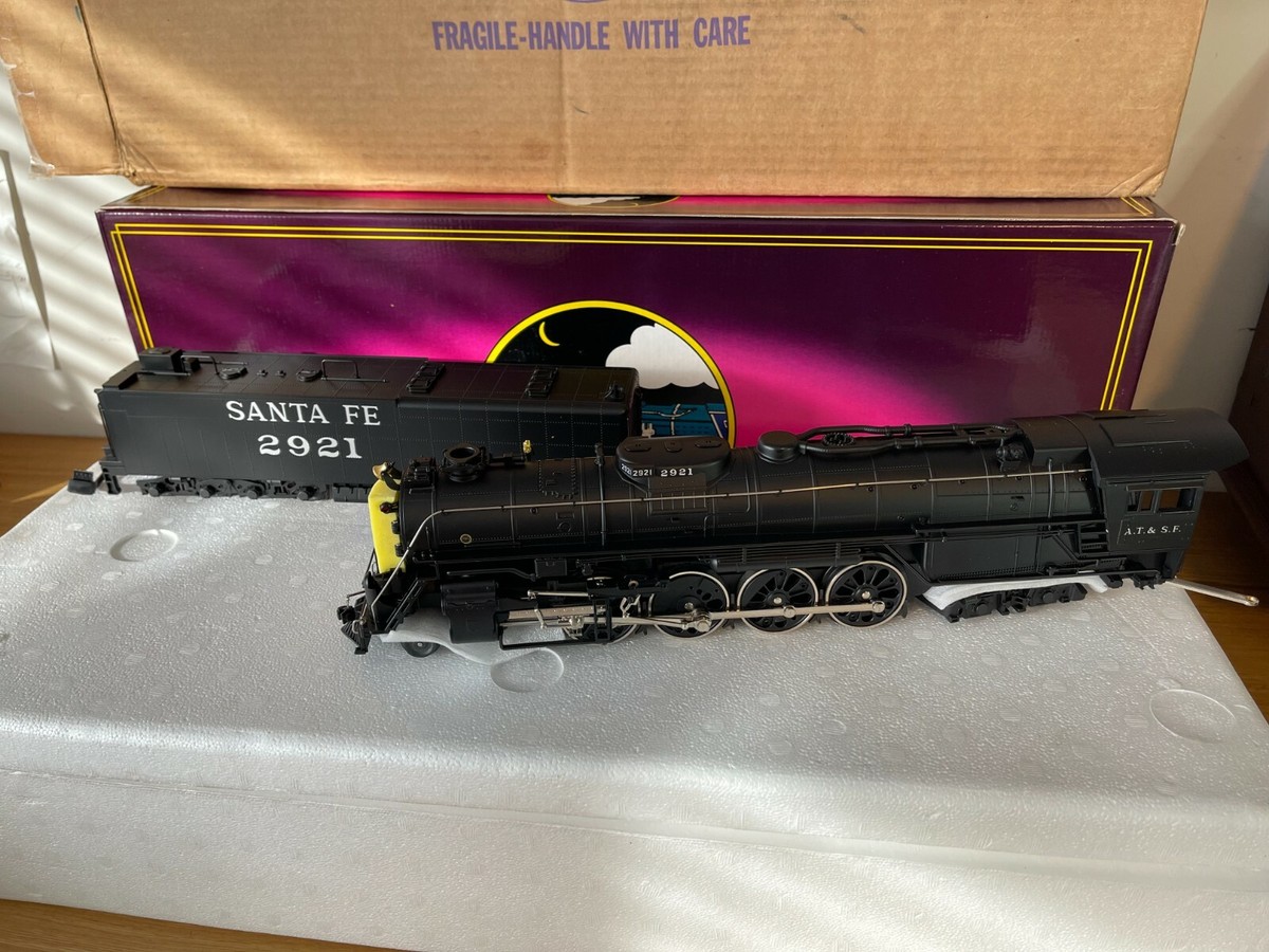 MTH MT-3015L 4-8-4 SANTA FE NORTHERN 2921 PROTO SOUND O SCAL STEAM