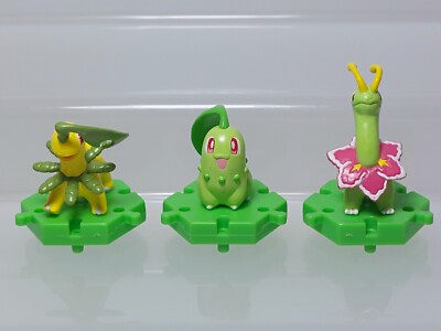 Bayleef Chikorita Meganium Pokemon Chou Get Taizen Figure Bandai