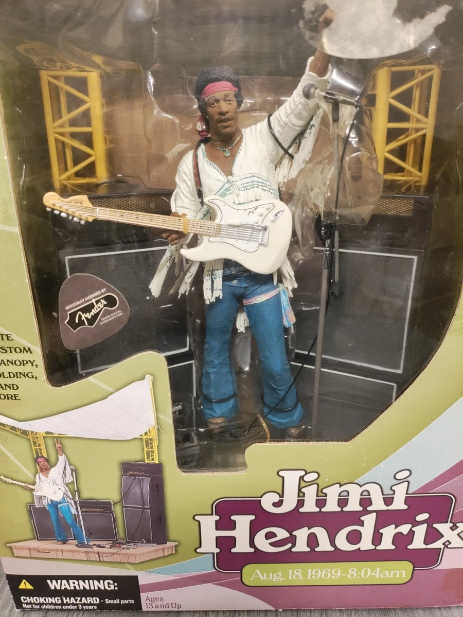 McFarlane Toys Jimi Hendrix Music 1969 Year Manufactured Action