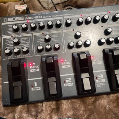BOSS ME-80 Guitar Multiple Effects Pedal Used Japan 761294504659| eBay