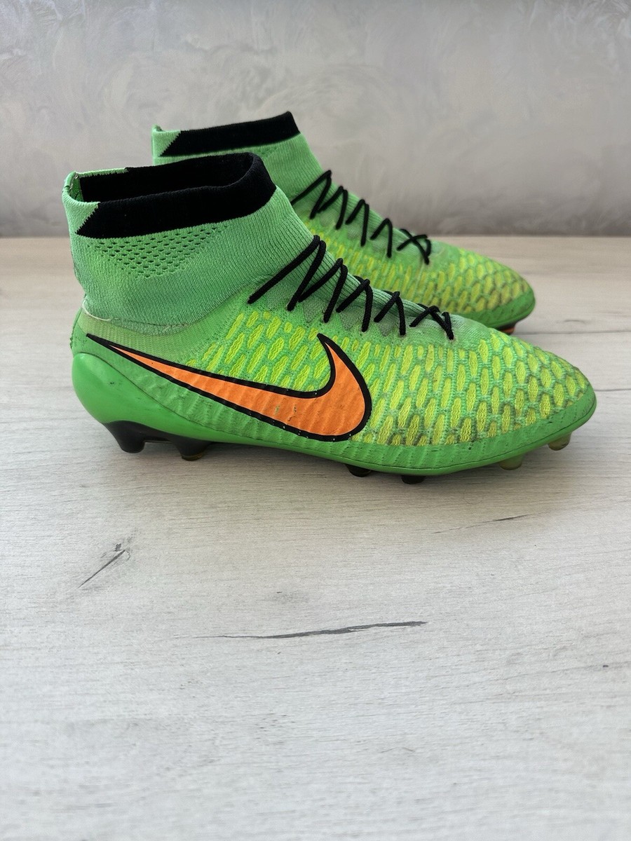 Nike Magista Obra FG Green Football Soccer Cleats Boots US8 UK7