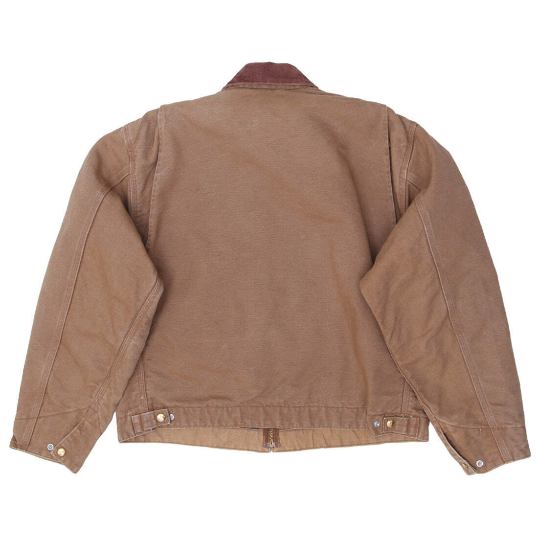 Vintage Carhartt J01 BRN Blanket Lined Detroit Jacket Made In USA