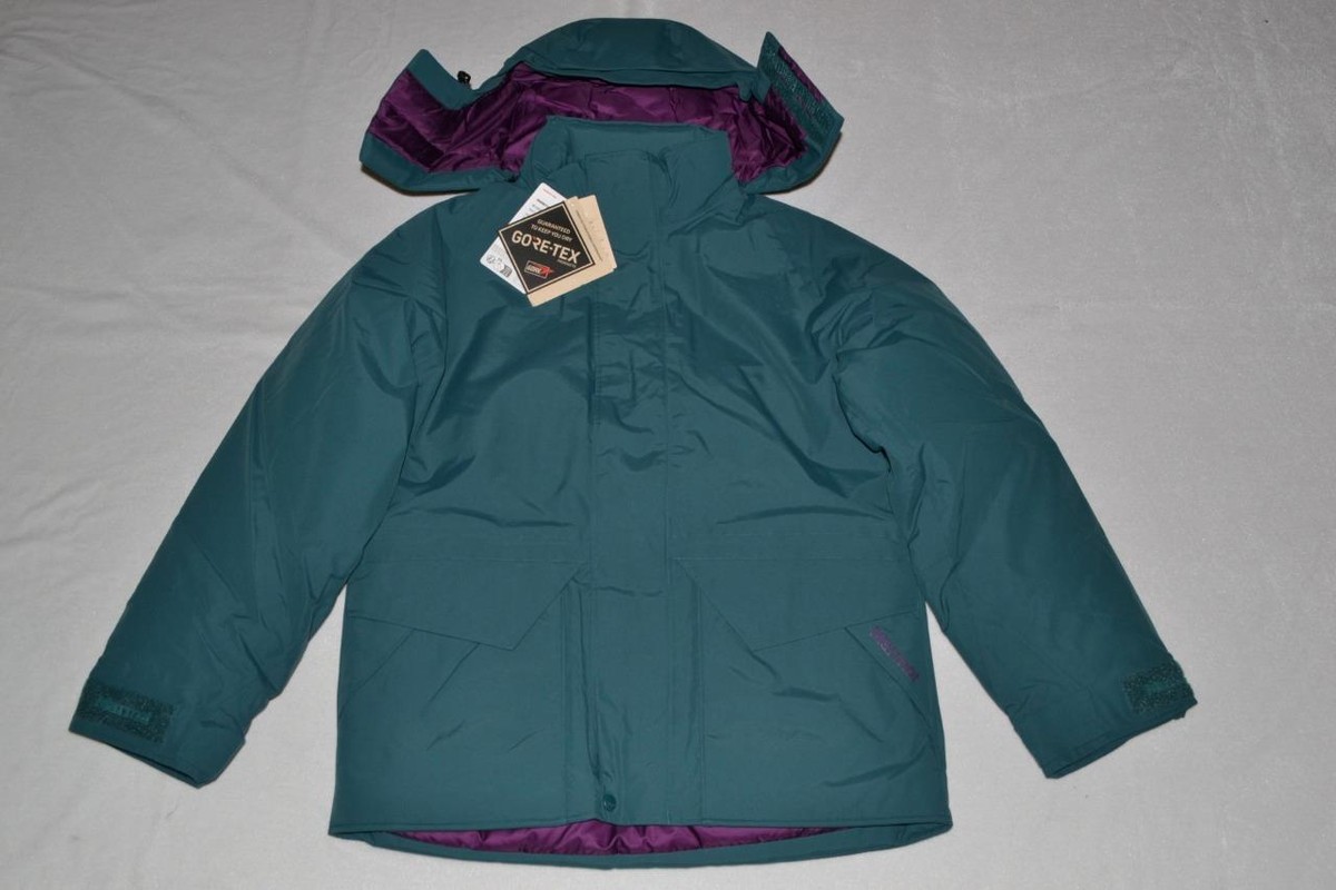 AUTHENTIC MARMOT GORE TEX MEN'S MAMMOTH PARKA DARK JUNGLE TEAL NEW