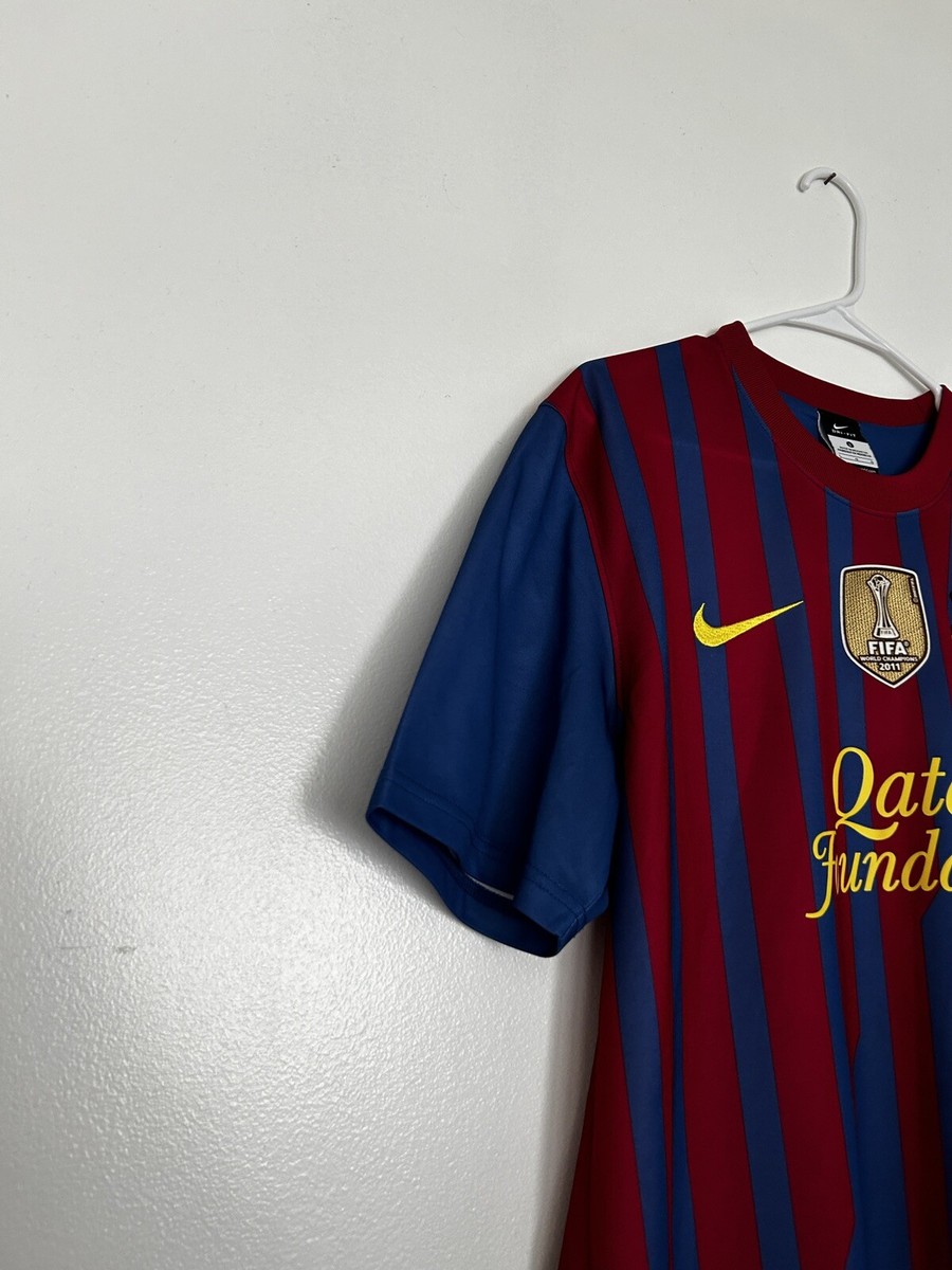 Lionel Messi #10 FC FC Barcelona 2011 ORIGINAL Nike Home Soccer