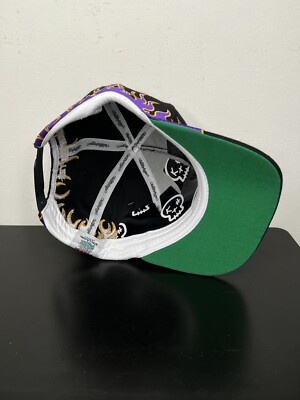 Kill The Hype Los Angeles KTHLA Lakers Purple Gold Flames Snapback